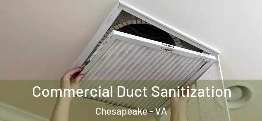 Commercial Duct Sanitization Chesapeake - VA